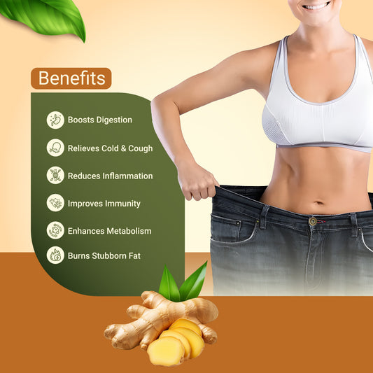 HUDA NATURE'S 100% Pure Ginger Essential Oil - 50 ml