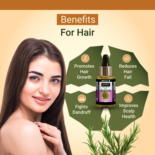 HUDA NATURE'S 100% Pure Rosemary Essential Oil - 30 ml