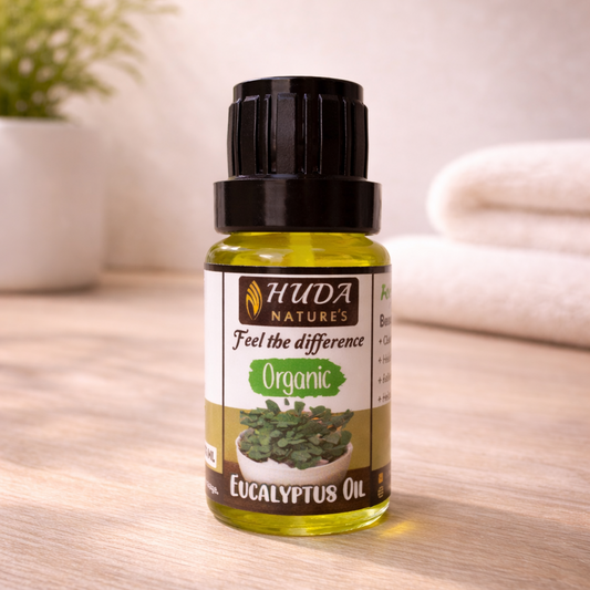 HUDA NATURE'S 100% Pure Eucalyptus Essential Oil - 15 ml