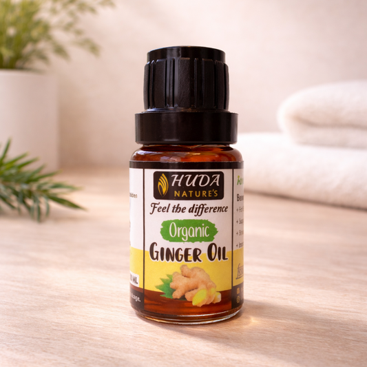 HUDA NATURE'S 100% Pure Ginger Essential Oil - 15 ml