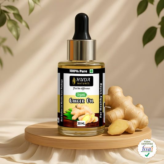 HUDA NATURE'S 100% Pure Ginger Essential Oil - 30 ml