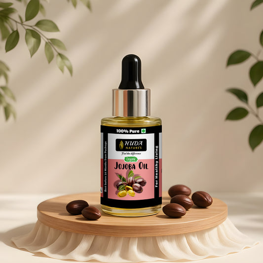 HUDA NATURE'S 100% Pure Cold-Pressed Jojoba Oil - 30 ml