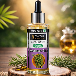 HUDA NATURE'S 100% Pure Rosemary Essential Oil - 50 ml