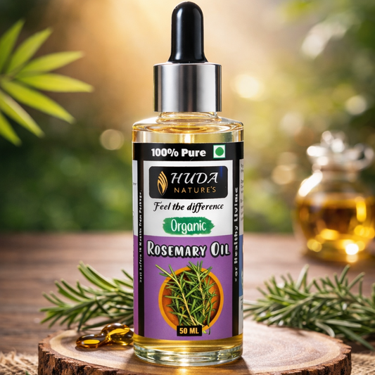 HUDA NATURE'S 100% Pure Rosemary Essential Oil - 50 ml
