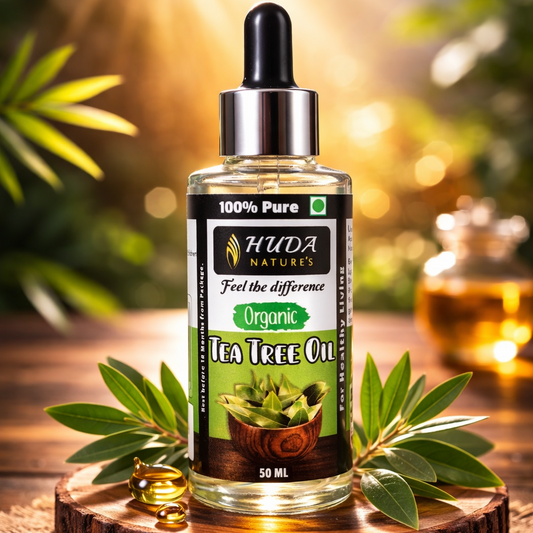 HUDA NATURE’S 100% Pure Australian Tea Tree Essential Oil - 50 ml